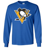 Pittsburgh Penguins Rinkside Shirt Gildan Long Sleeve T-Shirt