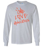 One Love Manchester Shirt Gildan Long Sleeve T-Shirt