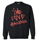 One Love Manchester Shirt Gildan Crewneck Sweatshirt