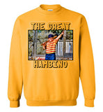 The great hambino - The sandlot Shirt Gildan Crewneck Sweatshirt