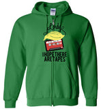 Lordy, i Hope there Are Tapes Tee Shirt Gildan Zip Hoodie