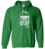 Lordy i Hope there Are Tapes - Amen! Shirt Gildan Zip Hoodie