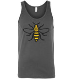Manchester Bee Shirt Canvas Unisex Tank
