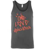 One Love Manchester Shirt Canvas Unisex Tank