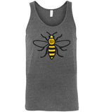 Manchester Bee Shirt Canvas Unisex Tank