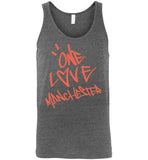 One Love Manchester Shirt Canvas Unisex Tank