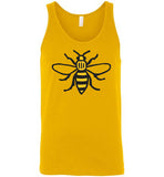 Manchester Bee Shirt Canvas Unisex Tank
