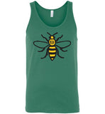 Manchester Bee Shirt Canvas Unisex Tank