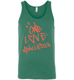 One Love Manchester Shirt Canvas Unisex Tank