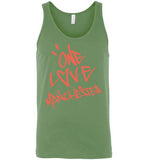 One Love Manchester Shirt Canvas Unisex Tank