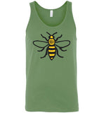 Manchester Bee Shirt Canvas Unisex Tank