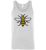 Manchester Bee Shirt Canvas Unisex Tank