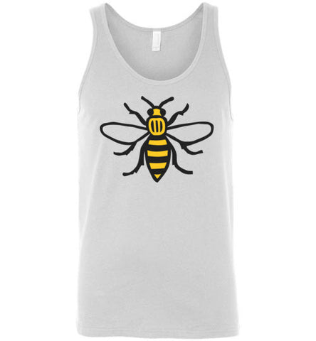 Manchester Bee Shirt Canvas Unisex Tank