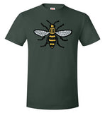 Manchester Bee Tee Shirt Hanes Nano-T T-Shirt