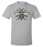 Manchester Bee Tee Shirt Hanes Nano-T T-Shirt