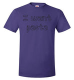 I want pasta - Master of None Shirt Hanes Nano-T T-Shirt