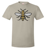 Manchester Bee Tee Shirt Hanes Nano-T T-Shirt