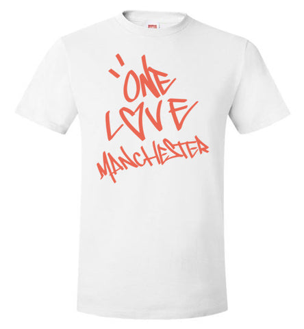 One Love Manchester Shirt Hanes Nano-T T-Shirt