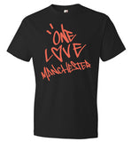 One Love Manchester Shirt Anvil Fashion T-Shirt