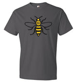 Manchester Bee Shirt Anvil Fashion T-Shirt