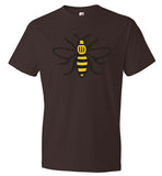 Manchester Bee Shirt Anvil Fashion T-Shirt