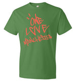 One Love Manchester Shirt Anvil Fashion T-Shirt