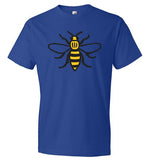 Manchester Bee Shirt Anvil Fashion T-Shirt