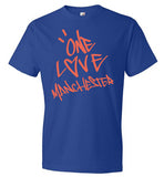 One Love Manchester Shirt Anvil Fashion T-Shirt