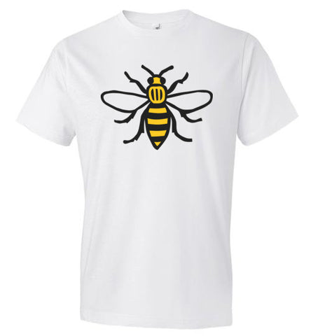 Manchester Bee Shirt Anvil Fashion T-Shirt