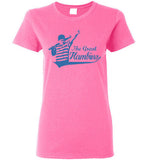 THE Great Hambino Shirt Gildan Ladies Short-Sleeve