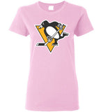 Pittsburgh Penguins Rinkside Shirt Gildan Ladies Short-Sleeve