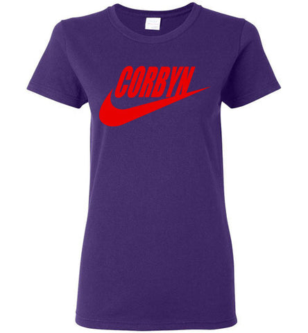 Just Corbyn Shirt Gildan Ladies Short-Sleeve