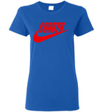 Just Corbyn Shirt Gildan Ladies Short-Sleeve