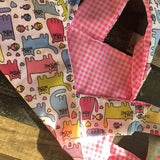 Toy Baby Carrier - for dolls, bears - boys & girls - REVERSIBLEToy Baby Carrier - for dolls, bears - boys & girls - REVERSIBLE